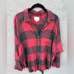 American Eagle Outfitters Oversized Flannel